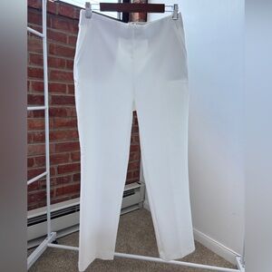 White Tailored Pants